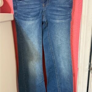 YMI Women's Bootcut Jeans in Blue